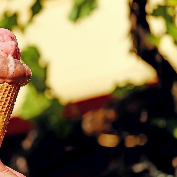 Head gelato maker portrait